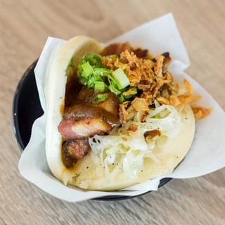 BBQ Smoked Pork Belly Bun